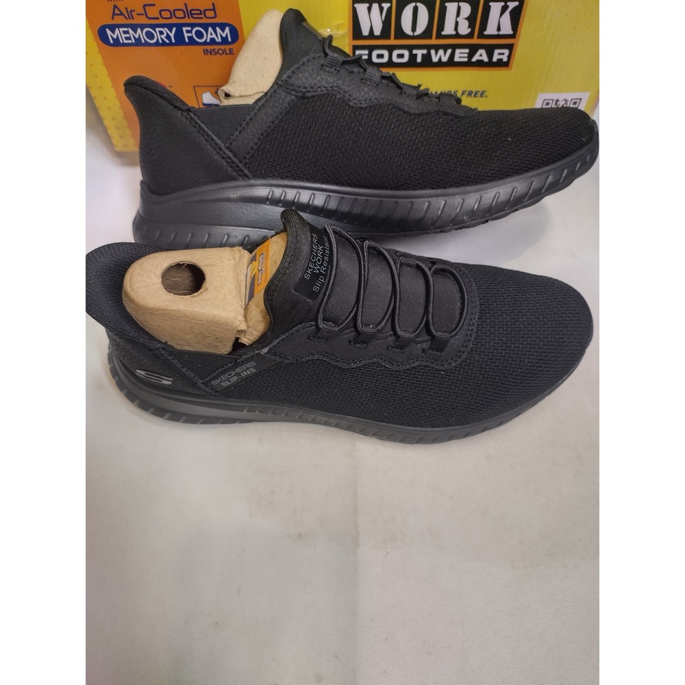 Skechers Work Slip-ins Squad Chaos SR JASUL Black Sneakers Womens 8.5 108194 - Picture 5 of 8